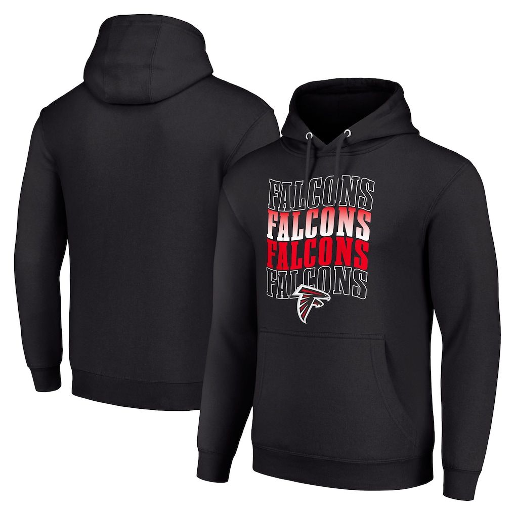 Men 2026 NFL Atlanta Falcons black Hoodie hooded style 04->atlanta falcons->NFL Jersey